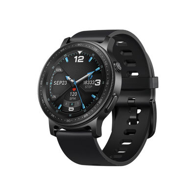 Lente de cristal GTR de Smartwatch 2.5D de los deportes de Bluetooth de la pulgada de Zeblaze 2 1,28